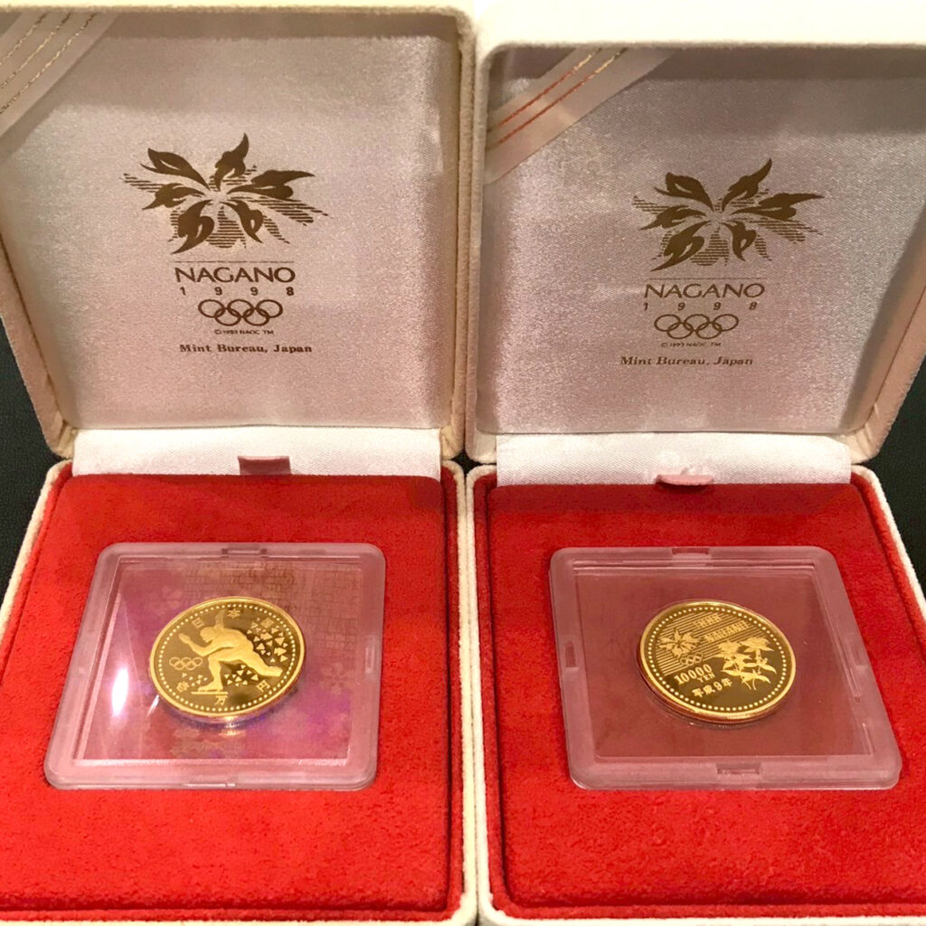 くらや南店貴金造買取品５：長野オリンピック記念コイン