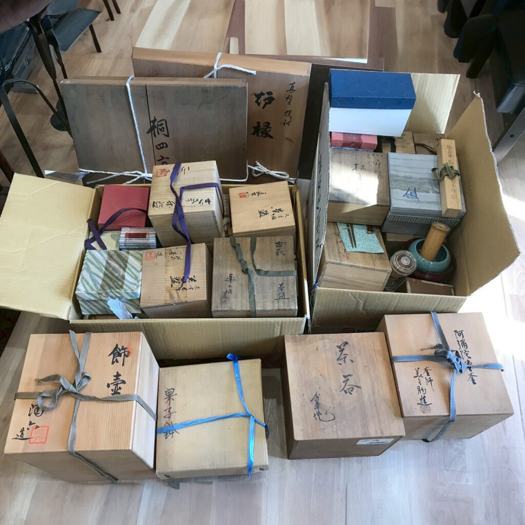 くらや南店骨董買取品２：茶道具一式
